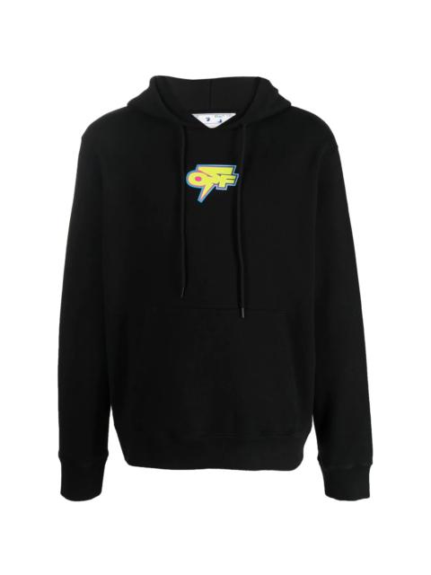 Off-White Arrows-print cotton hoodie