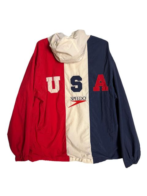Other Designers 🔥RARE🔥Vintage Speedo USA Team Light Jacket