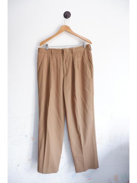 Other Designers Italian Designers - Cellar Door Da Vetta Pleated Baggy Trousers
