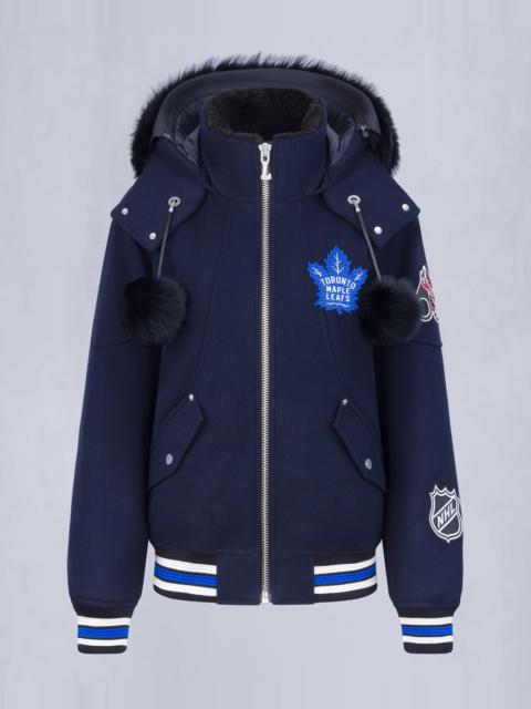 MOOSE KNUCKLES NHL X MOOSE KNUCKLES MAPLE LEAFS BOMBER JACKET