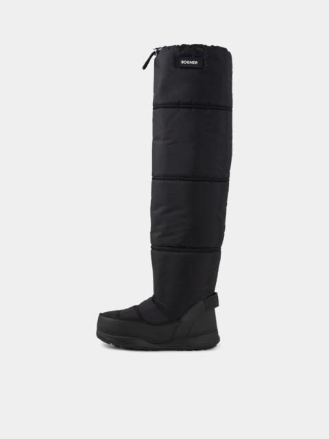 BOGNER Overknee snow boots La Plagne in Black