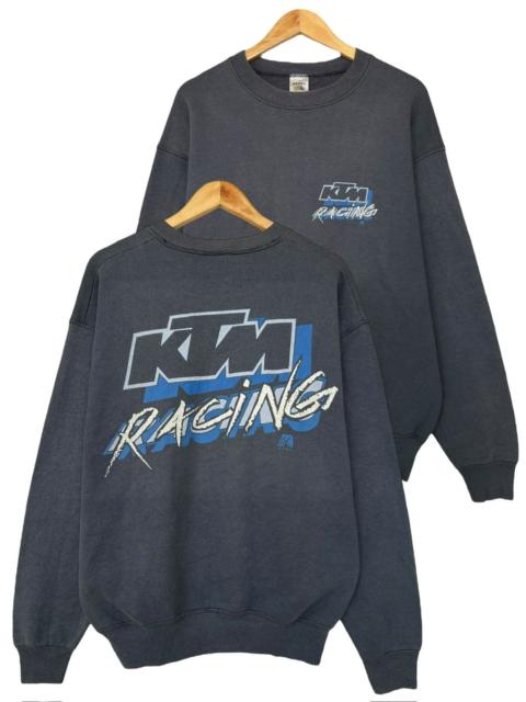 Other Designers Vintage 90s KTM Racing MotoCross Sweatshirt Biker Sweater