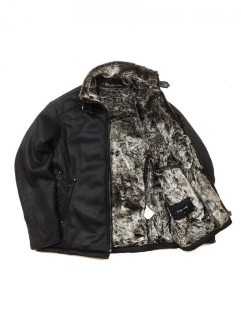 Other Designers A - D'Homme Homme B3 Biker Buckle Fur Jacket Coat