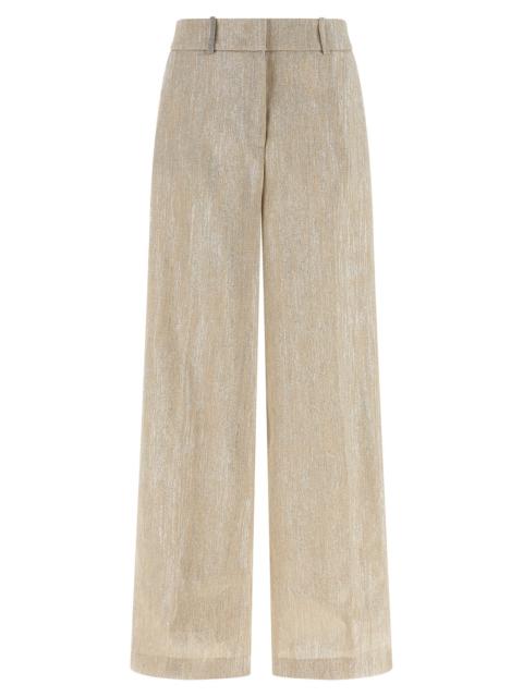 PESERICO Peserico Women Lamé Thread Trousers