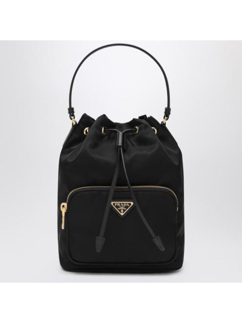 Prada Prada Prada Duet Black Re-Nylon Bucket Women