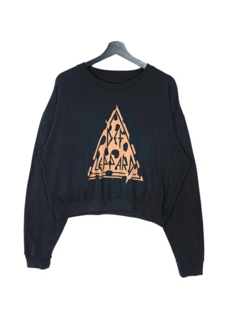 Other Designers Band Tees - Vintage Def Leppard Rock Band Sweatshirt Jumper Women