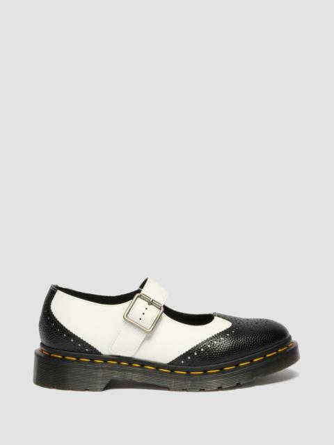 Dr. Martens MARY JANE Monochrome Leather Shoes