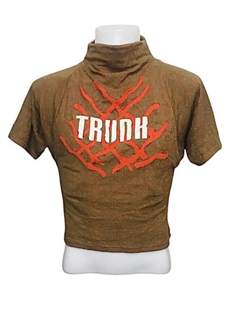 Japanese Brand - Trunk Hiroko Koshino crop top turtleneck