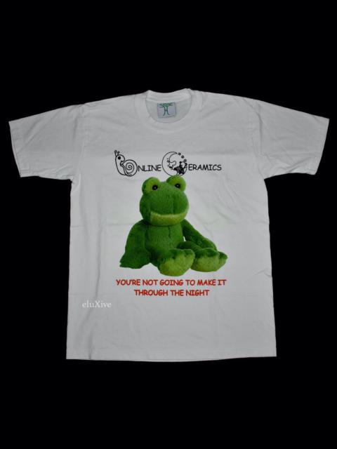 Other Designers Online Ceramics Final Destinations Frog T-Shirt White DS