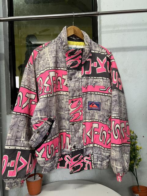 Other Designers Vintage - RARE QUIKSILVER SKI BOMBER JAVKET SKI