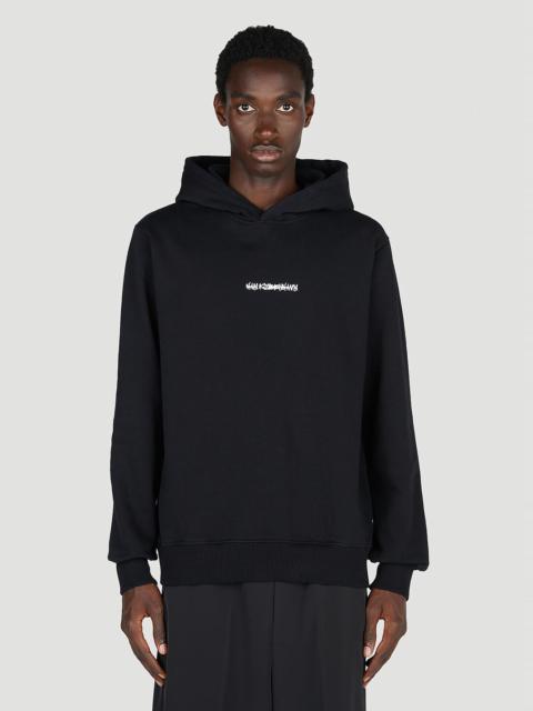 HAN KJØBENHAVN Goat Skull Print Hooded Sweatshirt