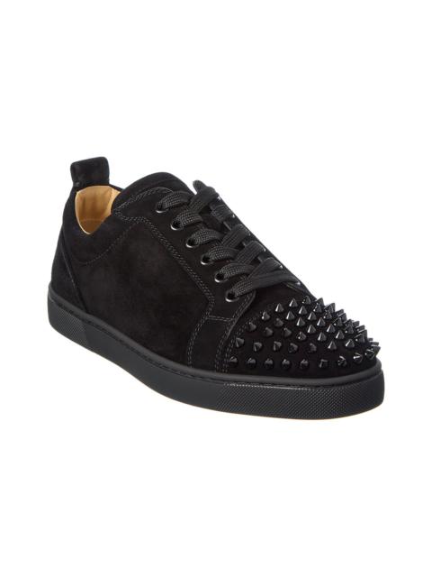 Christian Louboutin Christian Louboutin Louis Junior Spikes Suede Sneaker