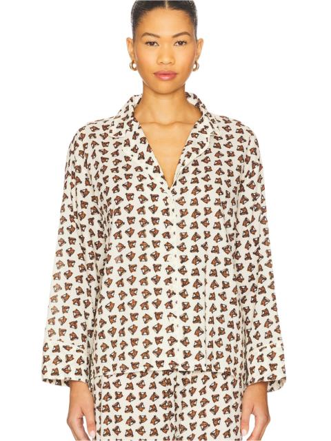 THE GREAT. The Pajama Shirt