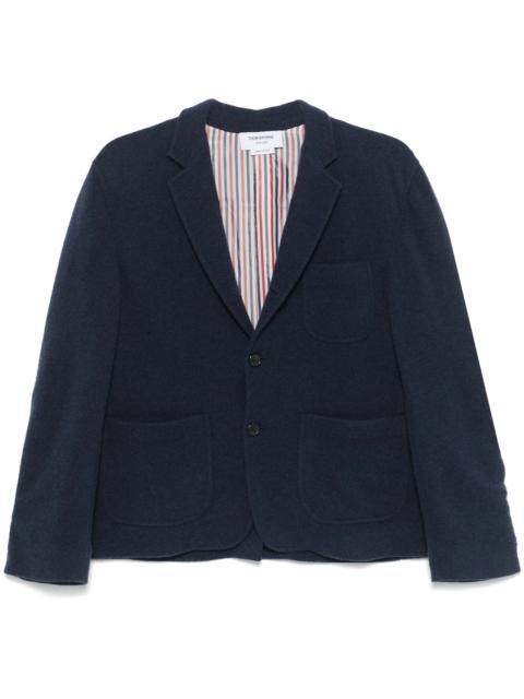 Thom Browne Wool Silk Pique Sack Jacket Men