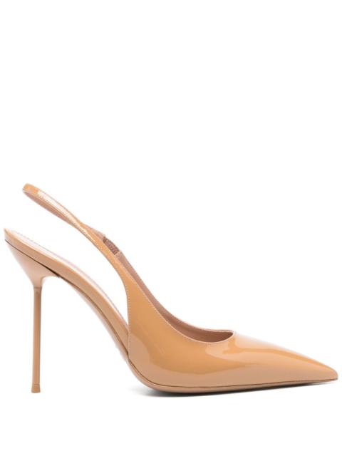 PARIS TEXAS Paris Texas Women Lidia Patent Leather Slingback Pumps