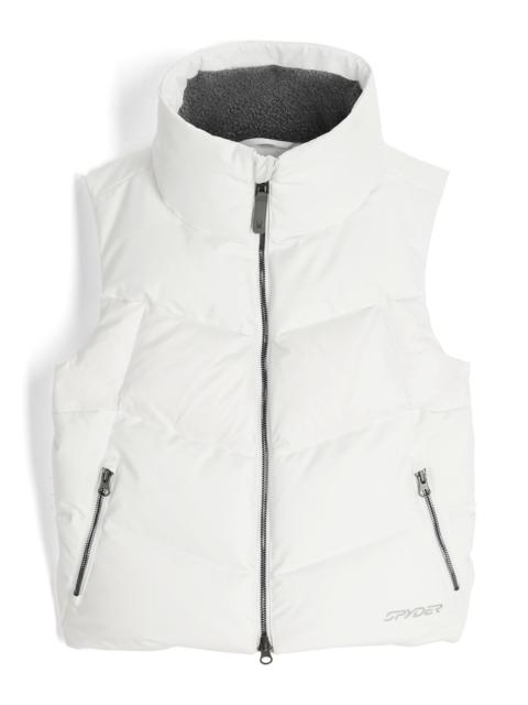 SPYDER Womens Eastwood Down Vest - White