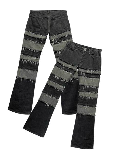 Other Designers Japanese Brand - FYE🔥Released Hem Panel Hagi Patchwork Vintage Flare Denim🔥