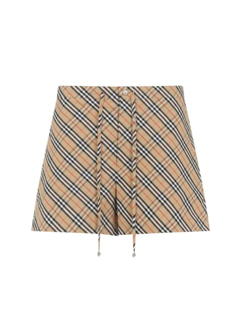 Burberry Burberry Check Shorts Women