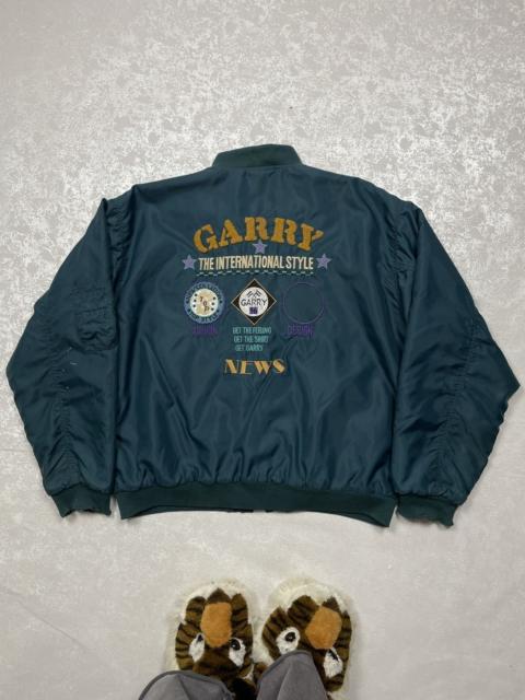 Other Designers Japanese Brand - 80s Vintage Garry 56 The International Style Bomber Jacket