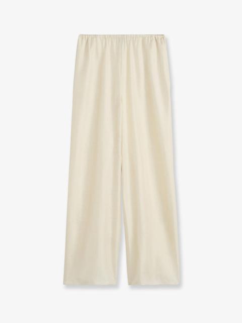 TOTEME Toteme Pajamas Organic Silk Trousers White