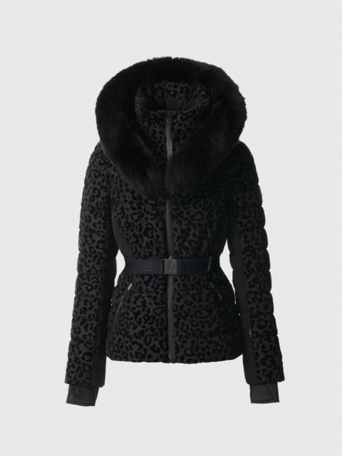 MACKAGE ELITA-BXFLP Down Ski Jacket With Flocked Shell