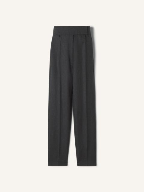 Lanvin HIGH-WAISTED CIGARETTE PANTS