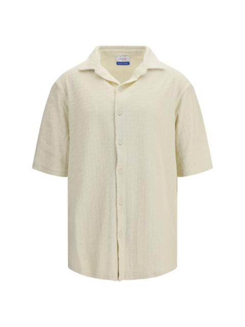 Off-White Off-white Off Terry Bowling Shirt
