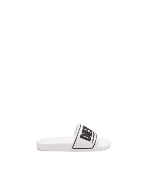 Diesel `Sa-Mayemi Cc W` Slides With Embossed Logo