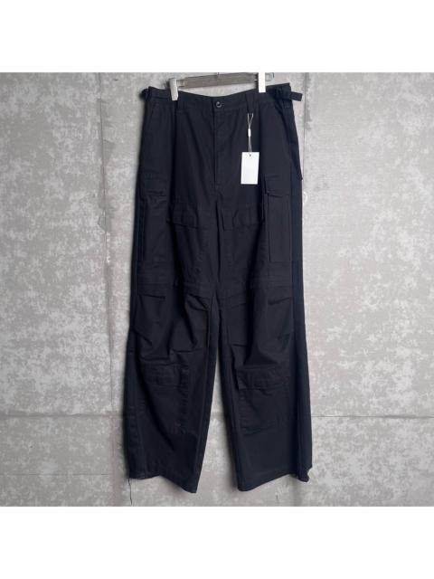 BALENCIAGA Balenciaga Patchwork Black Cargo Pants
