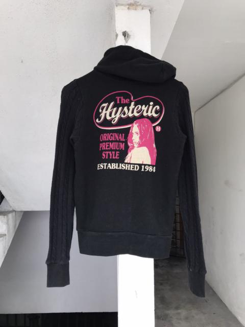 Hysteric Glamour Vtg HYSTERIC GLAMOUR SLEEVE KNIT HOODIE