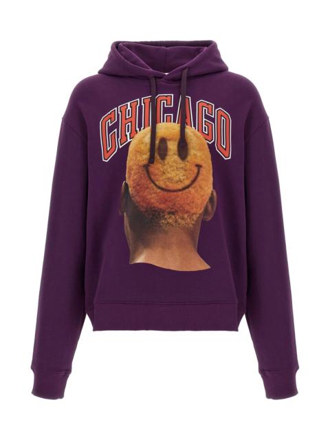 ih nom uh nit 'Chicago - Smile' hoodie