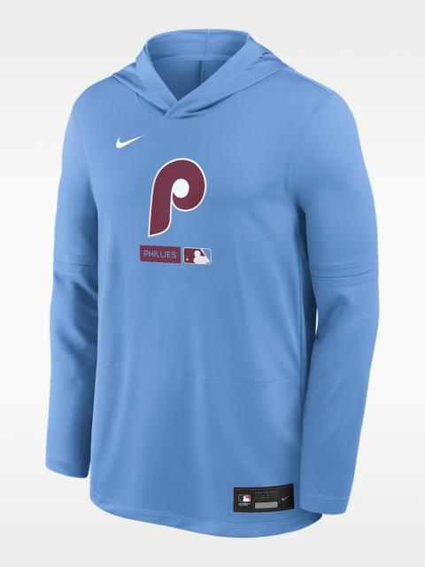 Nike Philadelphia Phillies Authentic Collection Men's Nike Dri-FIT MLB Long-Sleeve Hooded Top