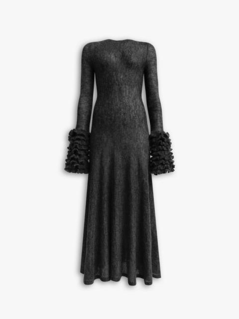 Alaïa FRILLS MOHAIR KNIT DRESS
