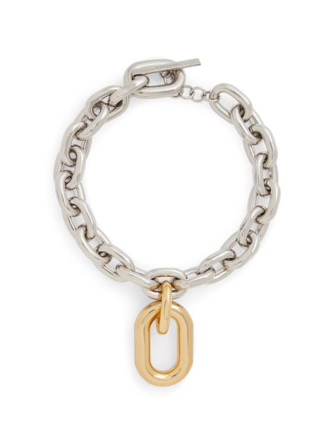 rabanne XL Chain Link Necklace silver