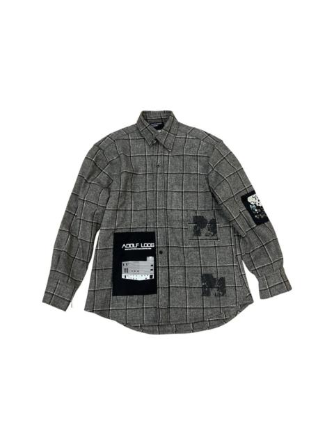 Austrian holiday checked flannel shirt