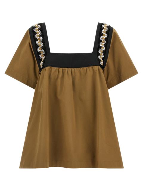 Prada Prada Women Embroidery Top