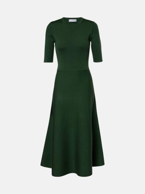 GABRIELA HEARST Seymore wool, cashmere, and silk midi dress
