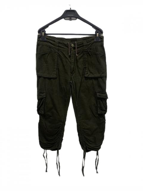 Other Designers Japanese Brand - Rare Spring Leg Carpenter Baggy Multipocket Cargo Crop Pant