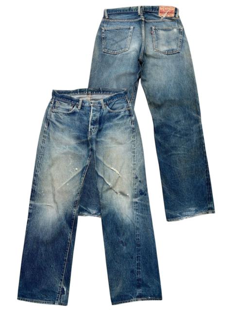 Other Designers Vintage Montana Japan Distressed Selvedge Denim Jeans 33x31