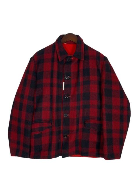 Other Designers Vintage - Japanese Brand Checkerboard Jacket Wool Jacket