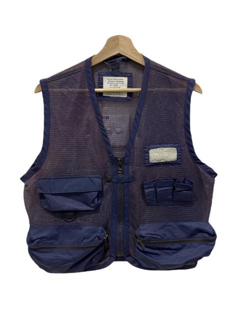 Other Designers Japanese Brand - VINTAGE ARMY SURVIVAL VEST TACTICAL MULTI POCKET MESH JACKET