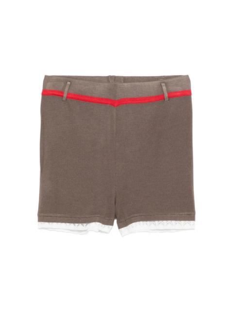 SIEDRÉS Shorts Brown