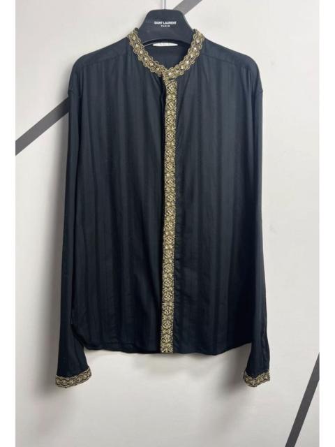 SAINT LAURENT Saint Laurent 19SS Golden Crystal Palace Shirt