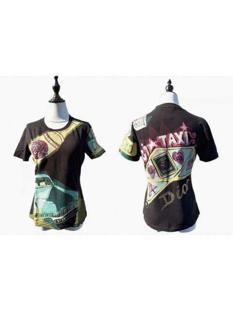 Dior Dior 2001 SS John Galliano era Cadillac short-sleeved shirt