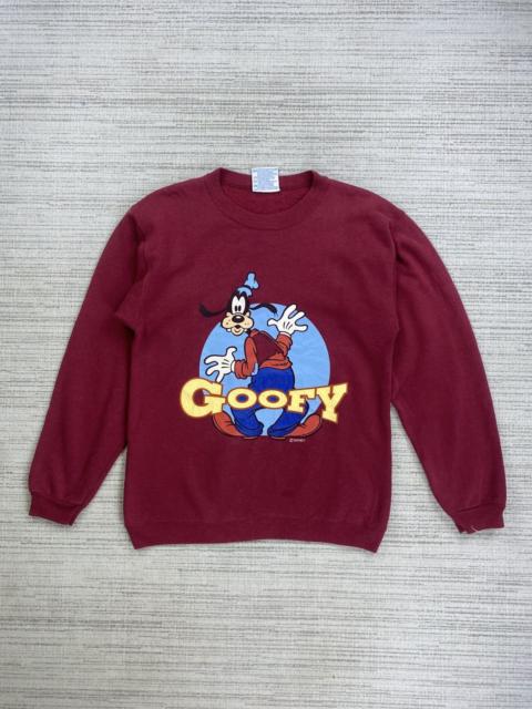 Other Designers Disney × Japanese Brand × Vintage - Vintage 90s Goofy Disney Big Printed Made in USA Sweatshirt