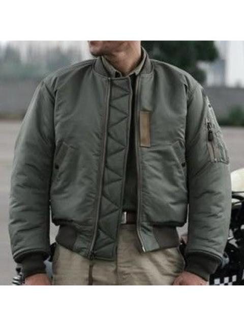 Other Designers Japanese Brand - Vintage Army Air Force Distressed Bomber Fly Jacket
