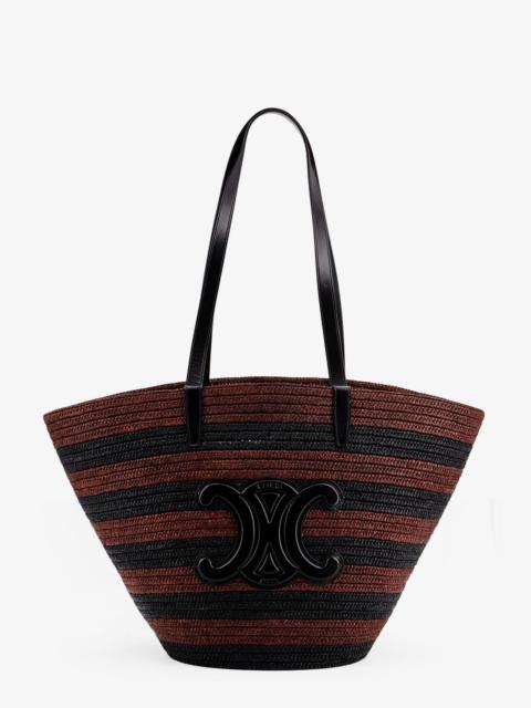 CELINE Celine Women Rafia Shoulder Bag