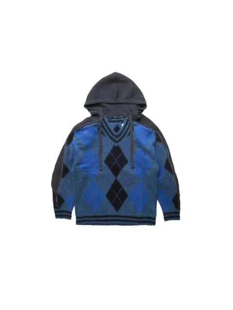 Y/Project Y/Project Zip Insert Hood Pullover