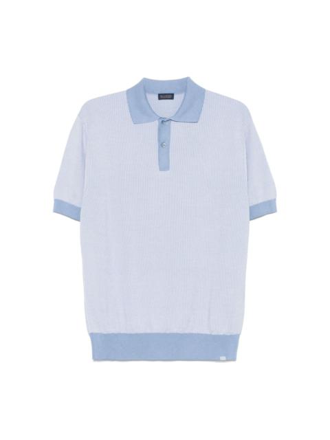 knitted polo shirt