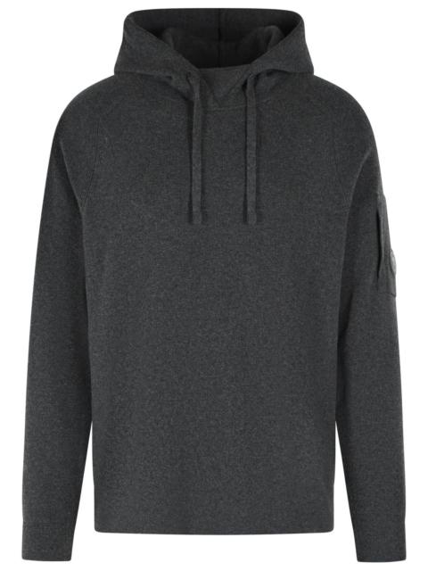 C.P. Company C.P. Company Grey Wool Blend Sweater Men